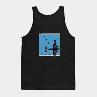 Dornier Do17 WW2 bomber airplane over the ocean Tank Top